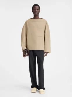 Clearance Jacquemus De Ameno top Beige