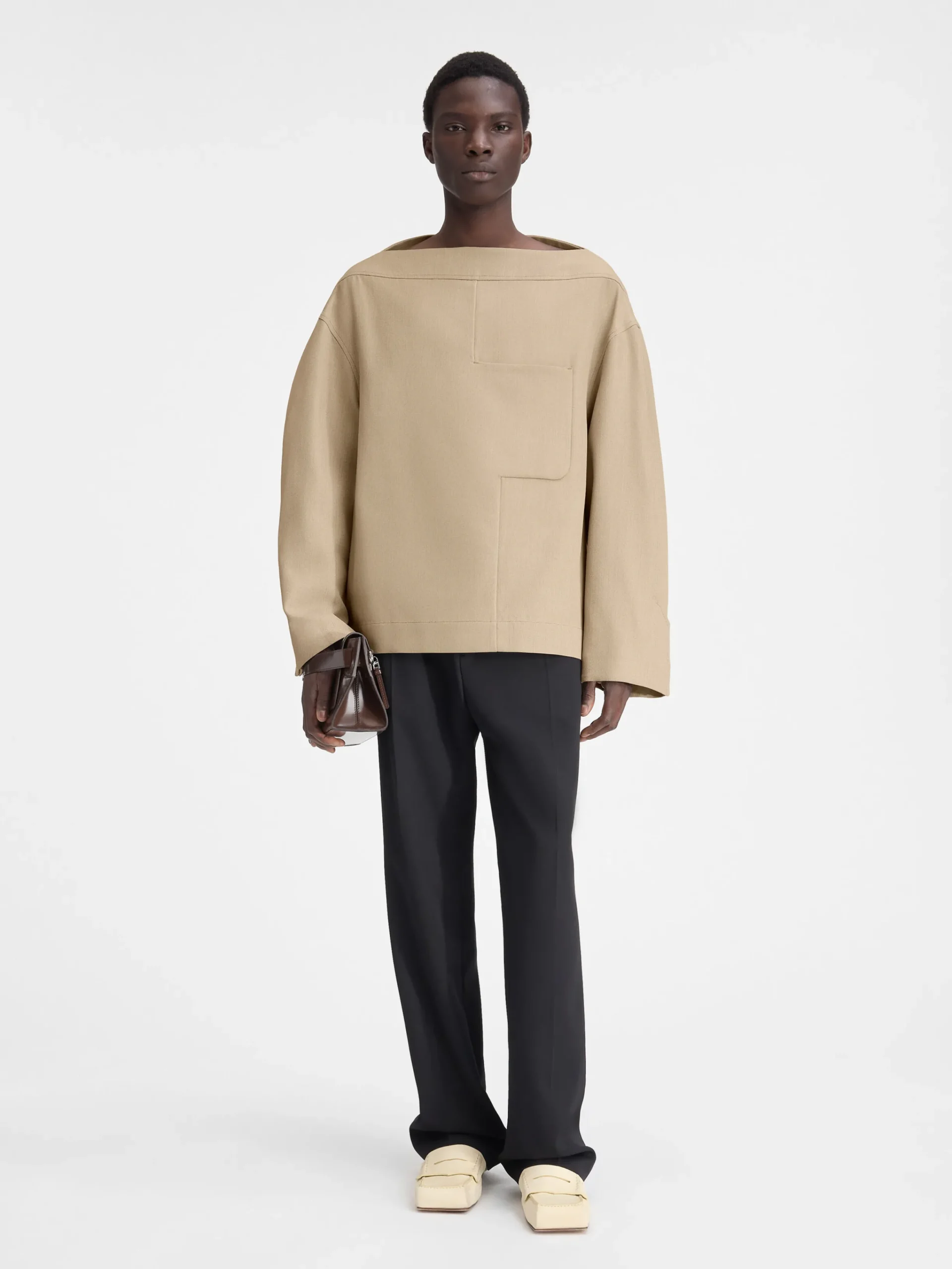 Clearance Jacquemus De Ameno top Beige