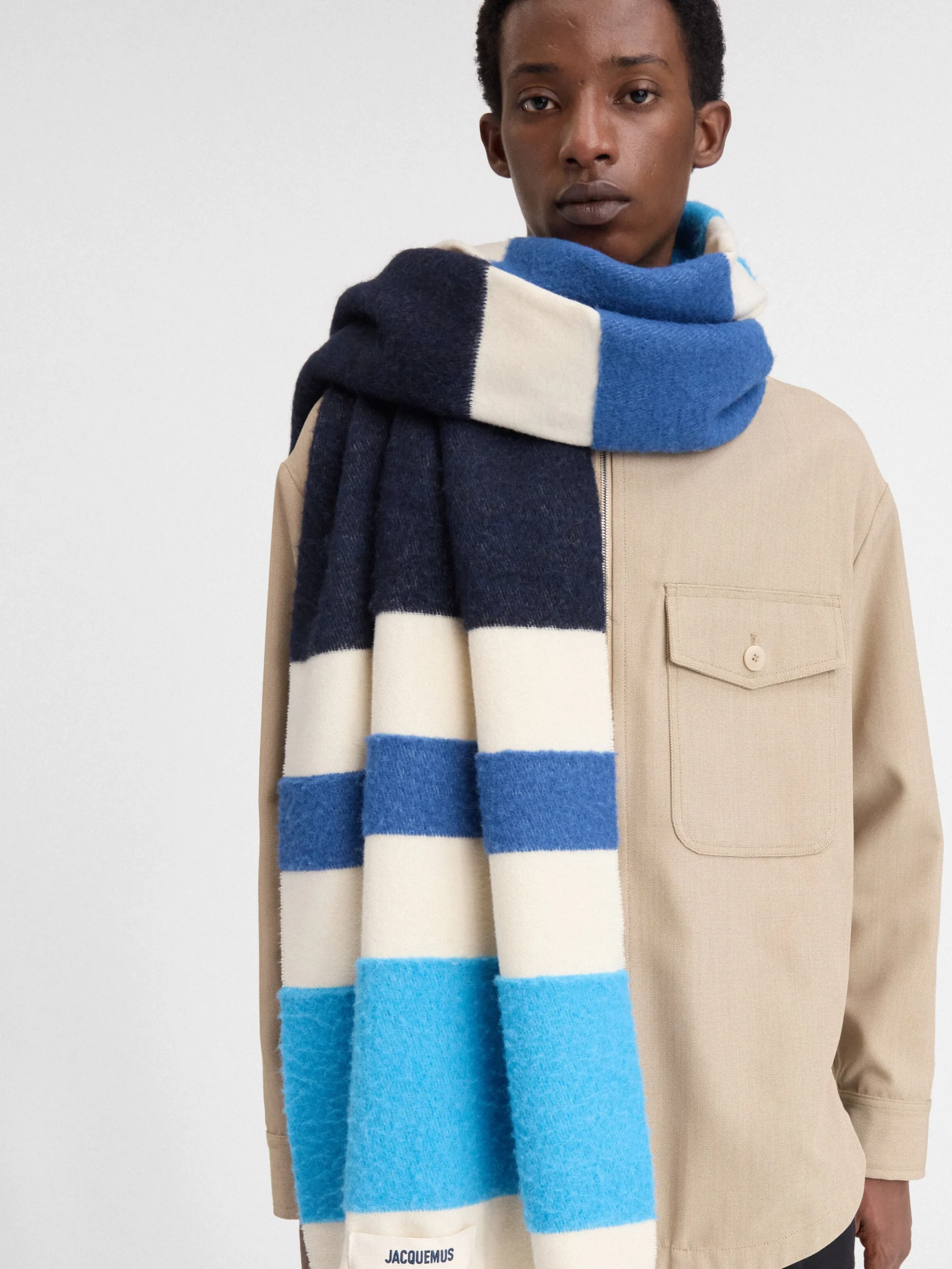 Discount Jacquemus De Arazzo sjaal Multi-Blue