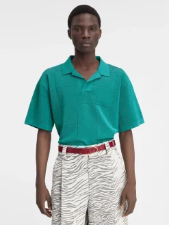 Sale Jacquemus De Bacino polo Turquoise