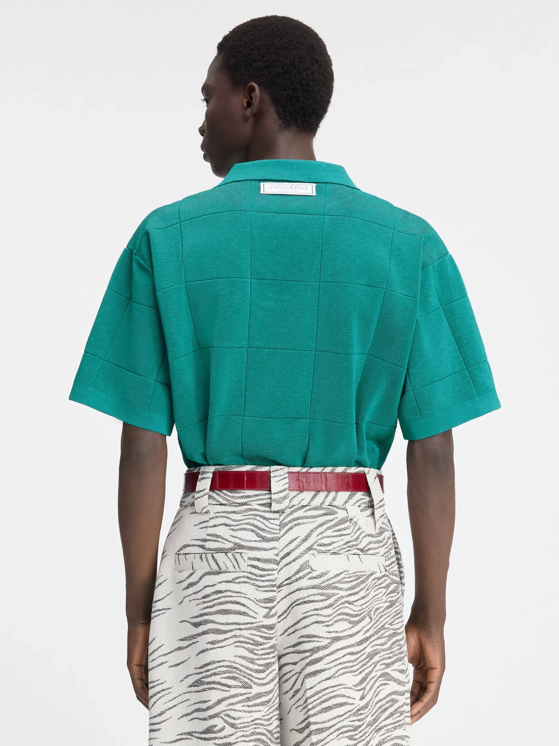 Sale Jacquemus De Bacino polo Turquoise