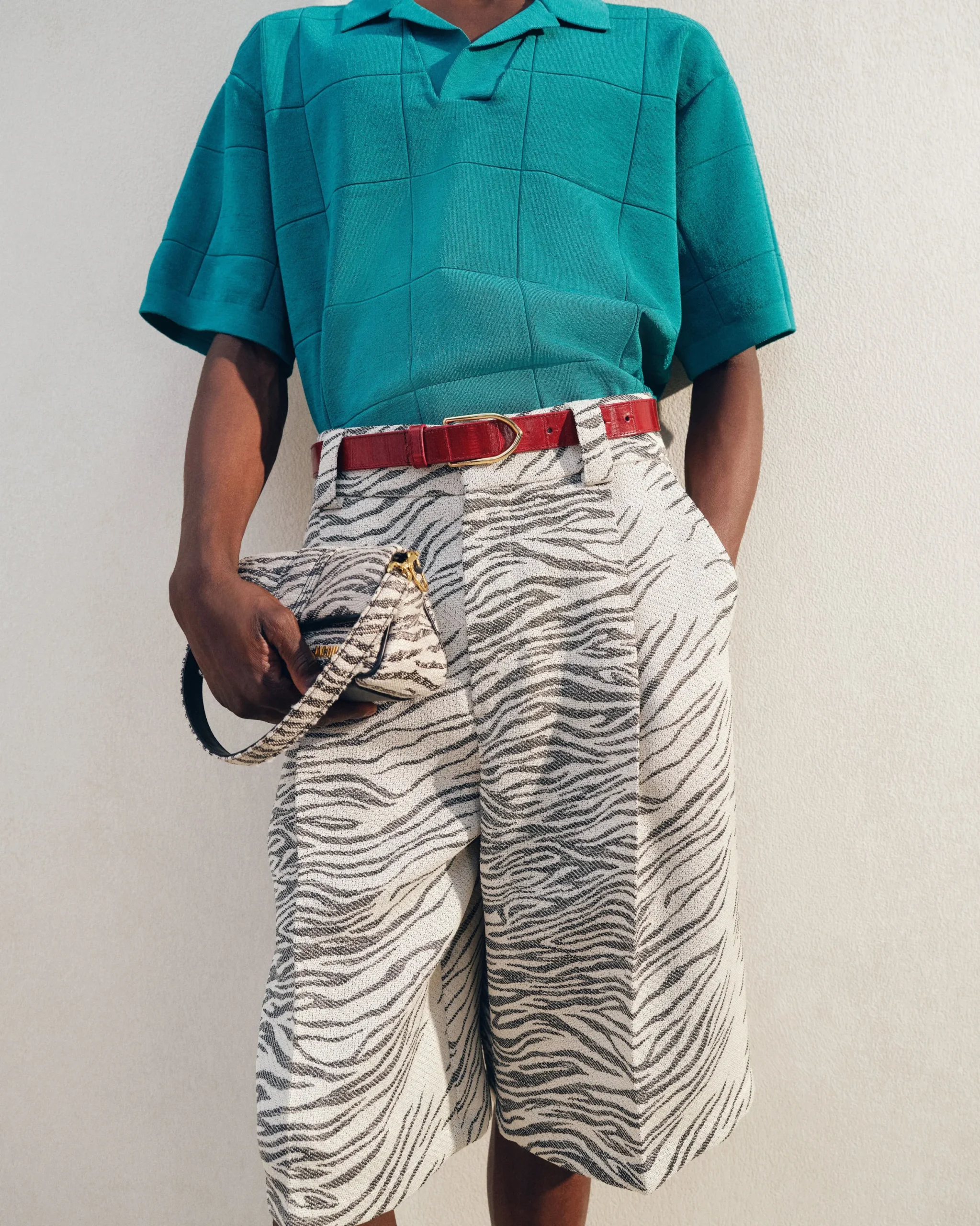 Sale Jacquemus De Bacino polo Turquoise