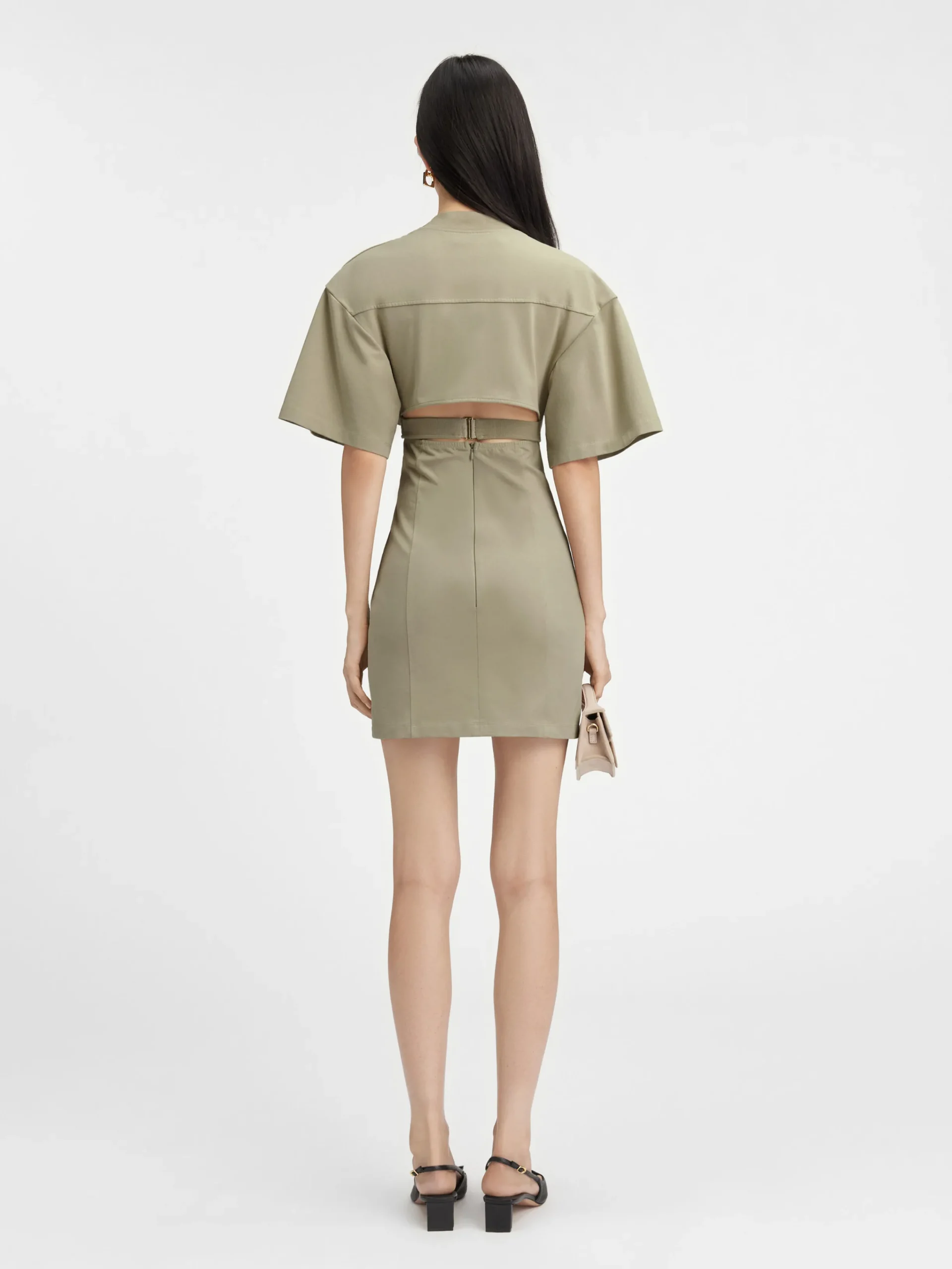 Fashion Jacquemus De Bahia T-shirtjurk LightKhaki