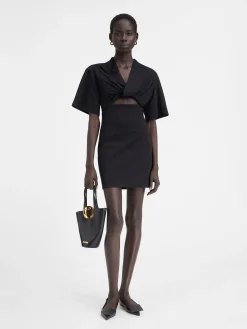 Online Jacquemus De Bahia T-shirtjurk Black