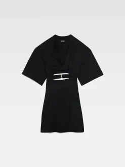 Online Jacquemus De Bahia T-shirtjurk Black