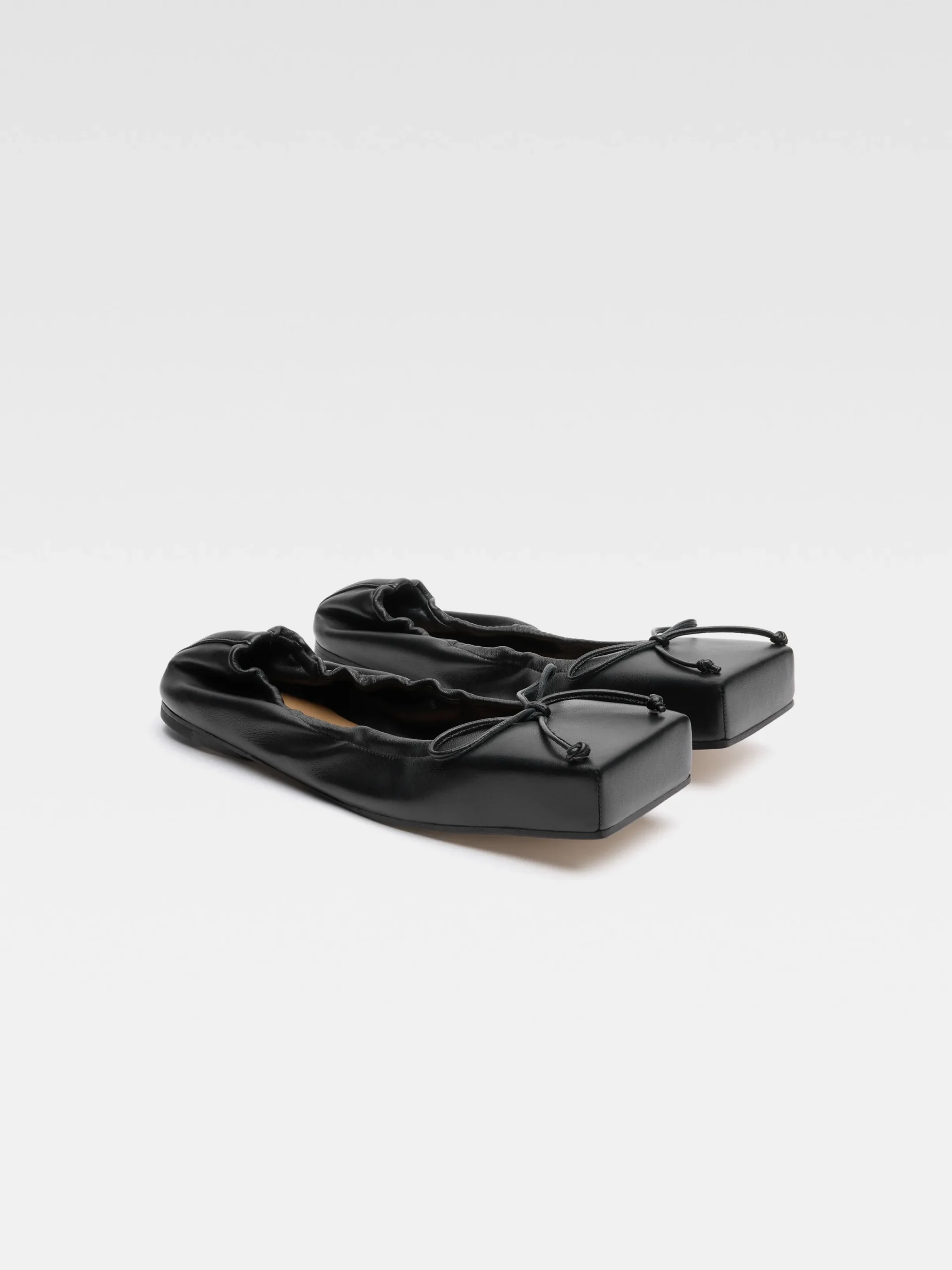 New Jacquemus De Ballet ballerina's Black
