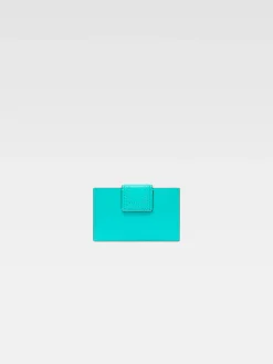 Sale Jacquemus De Bambino kaarthouder Turquoise