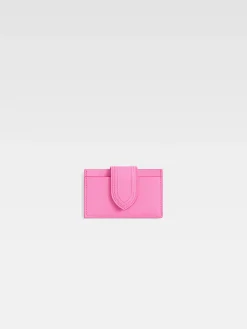 Clearance Jacquemus De Bambino kaarthouder NeonPink