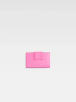 Clearance Jacquemus De Bambino kaarthouder NeonPink