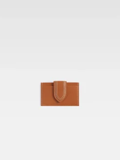 Clearance Jacquemus De Bambino kaarthouder LightBrown
