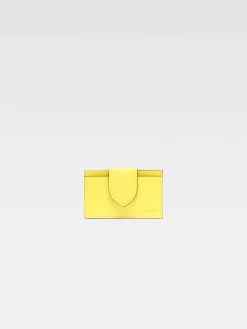 Outlet Jacquemus De Bambino kaarthouder Yellow