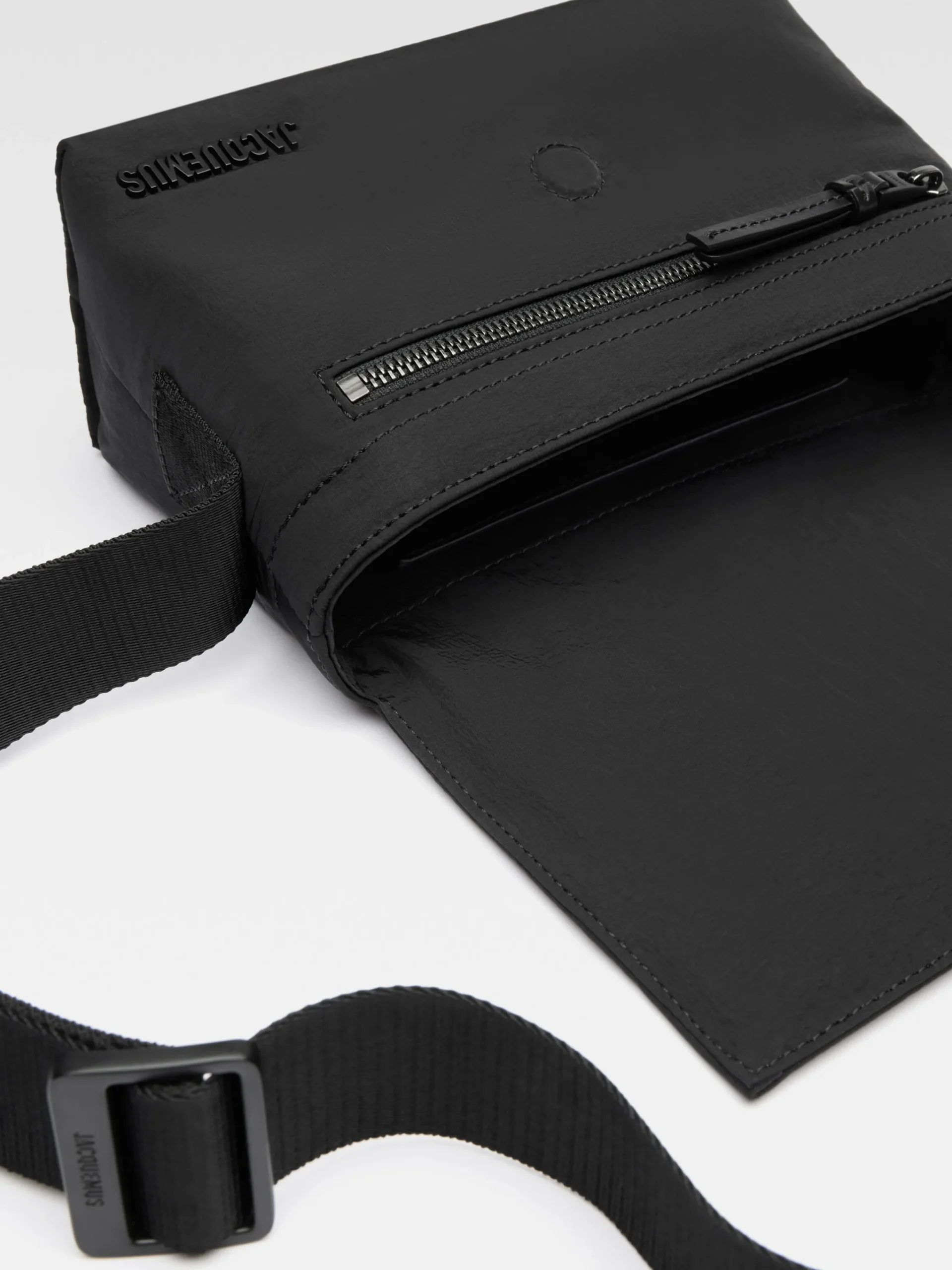 New Jacquemus De Bambino kleine messenger-tas Black