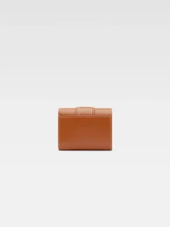 New Jacquemus De Bambino portemonnee LightBrown