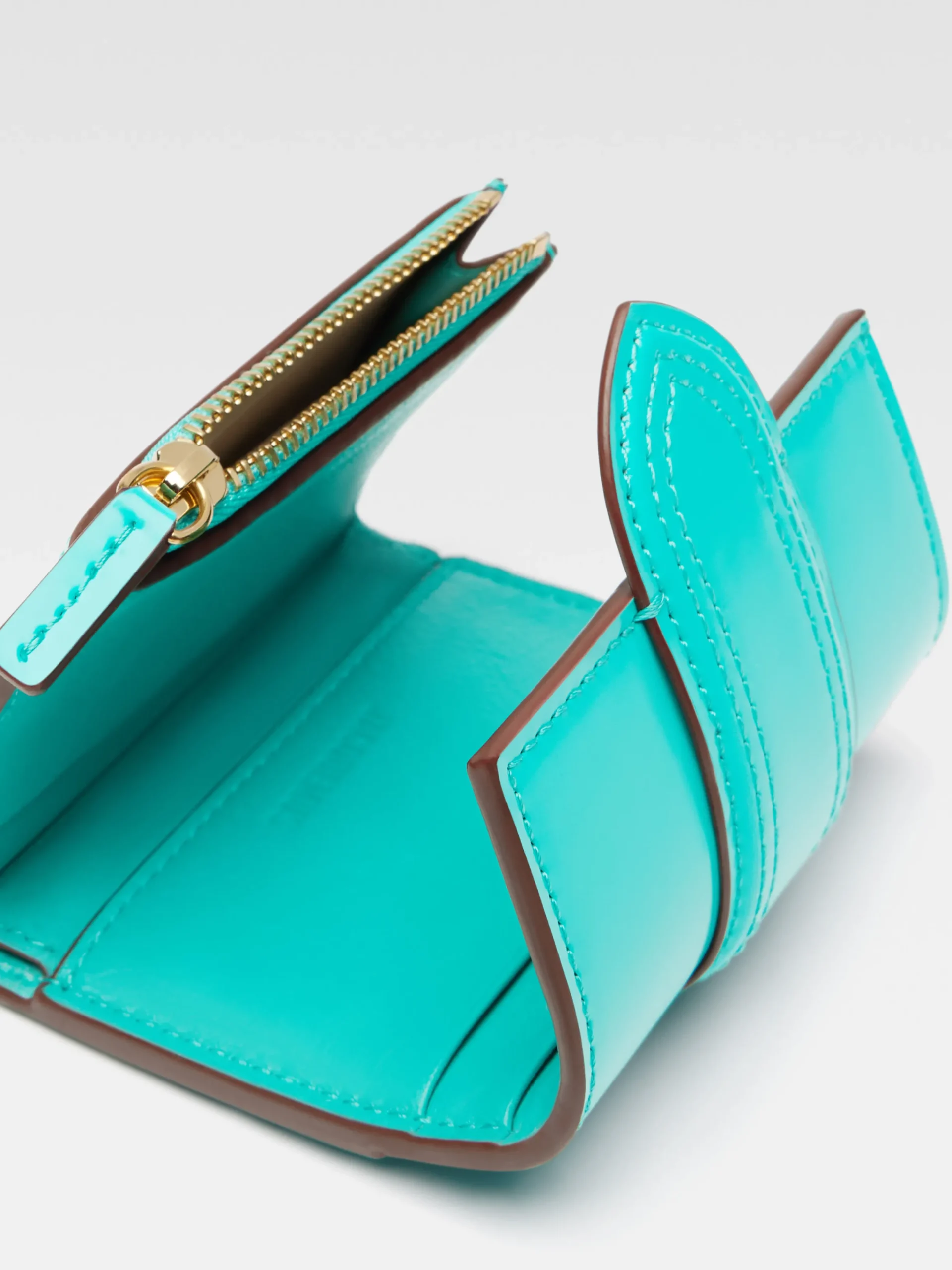 Best Jacquemus De Bambino portemonnee Turquoise