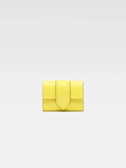 Online Jacquemus De Bambino portemonnee Yellow