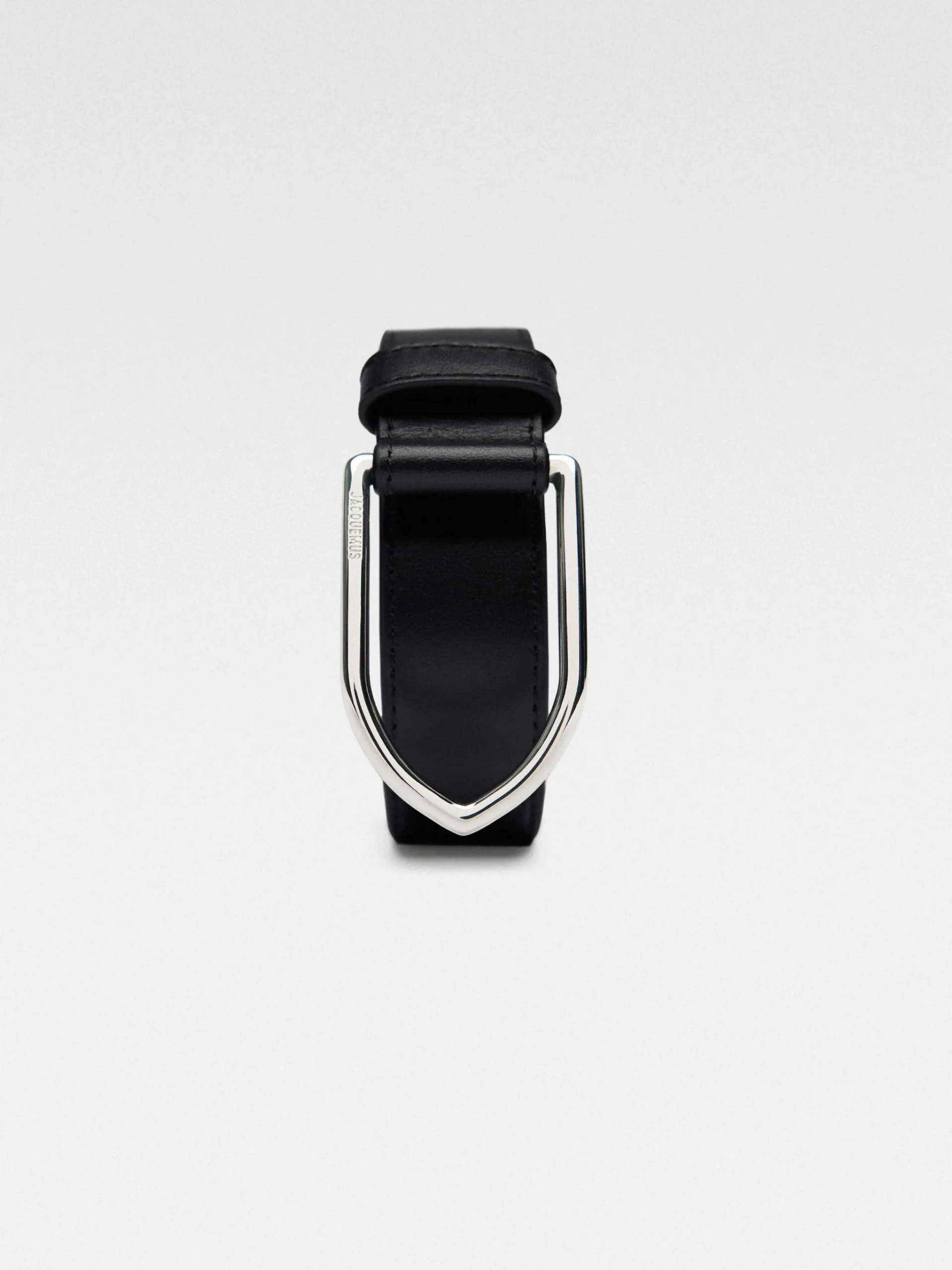Online Jacquemus De Bambino riem Black/Silver