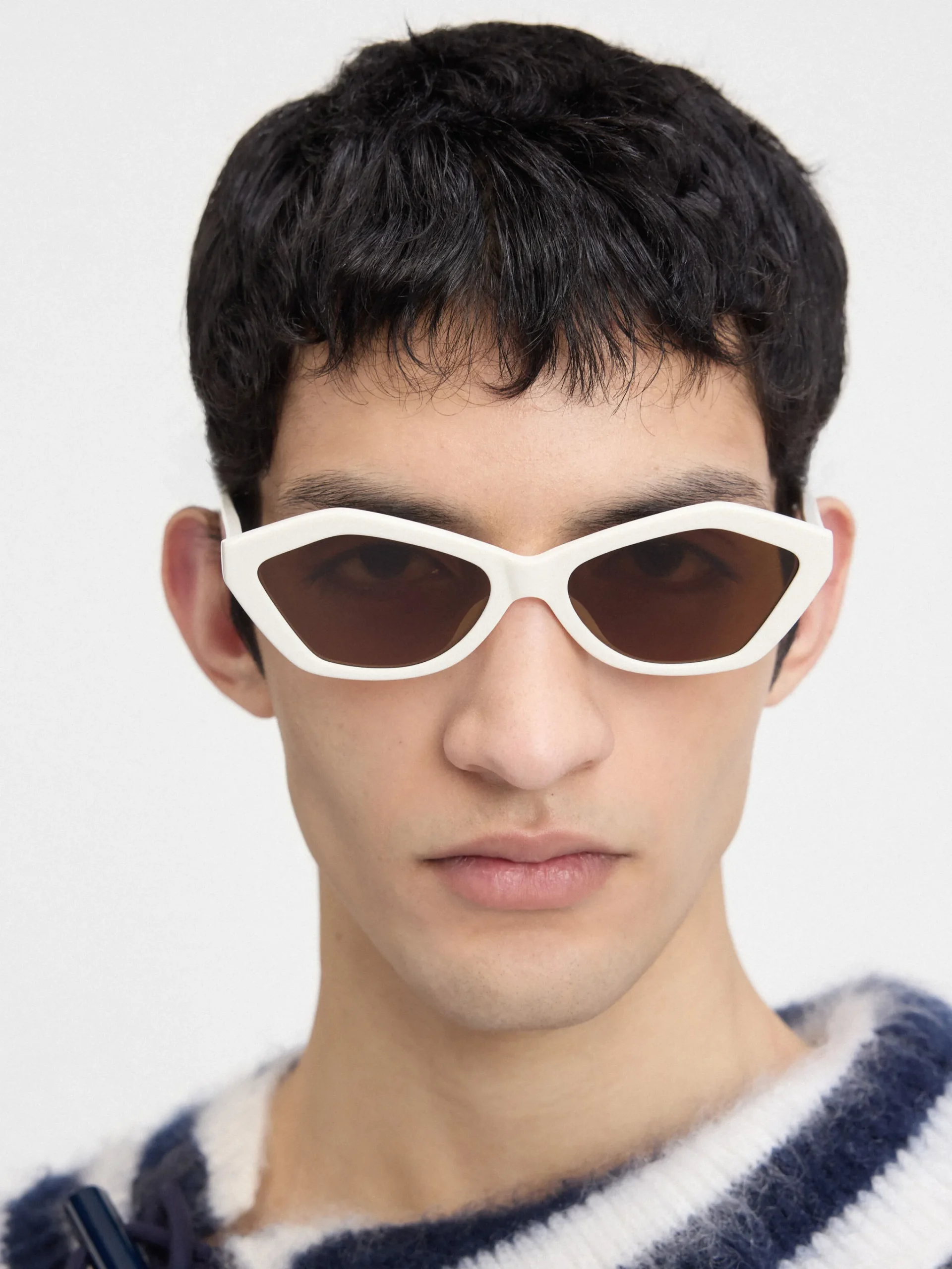 Online Jacquemus De Bambino zonnebril White
