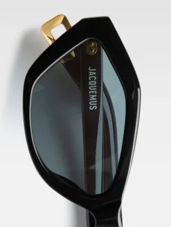 Fashion Jacquemus De Bambino zonnebril Black