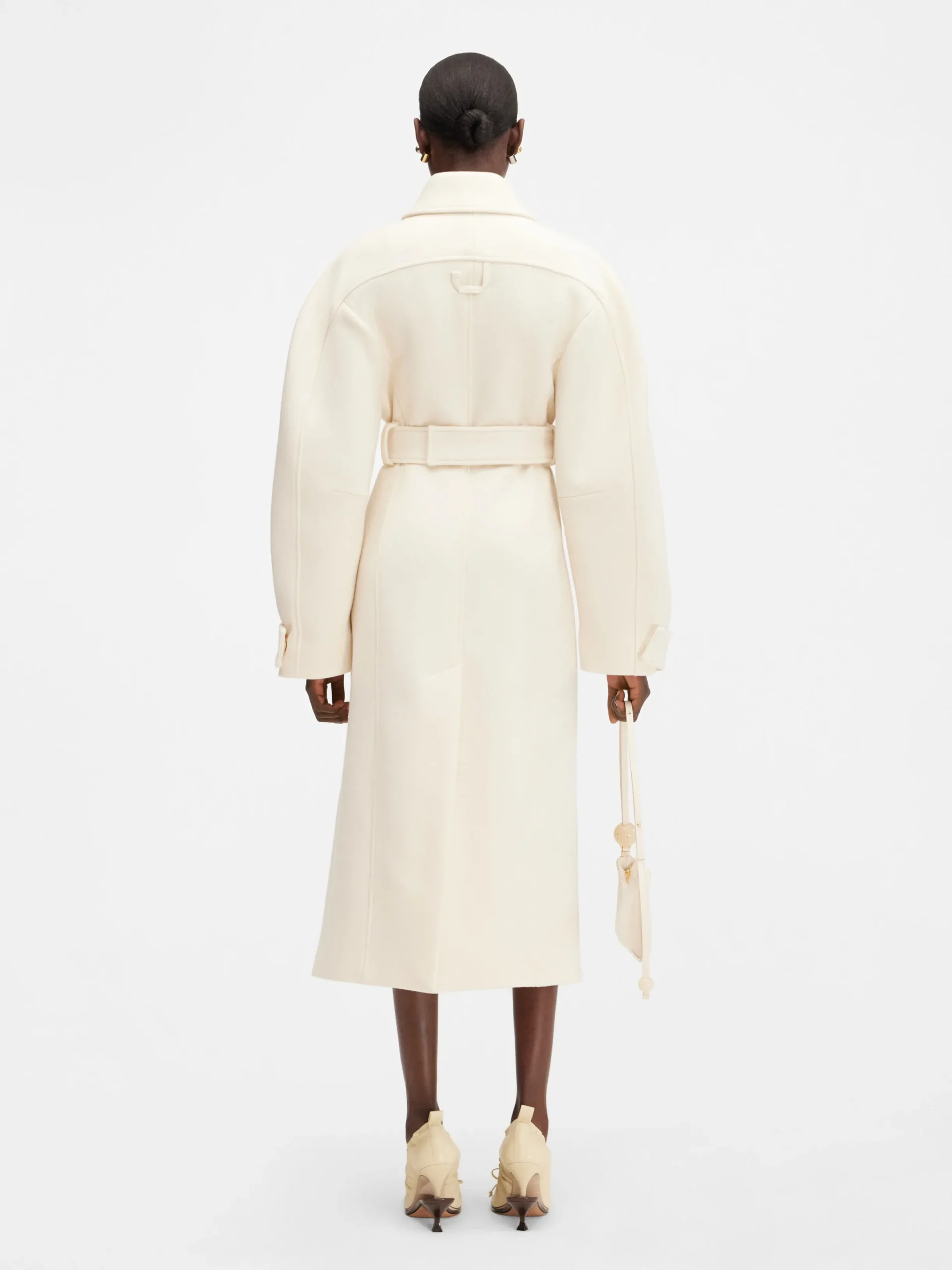 Fashion Jacquemus De Bari jas Off-White