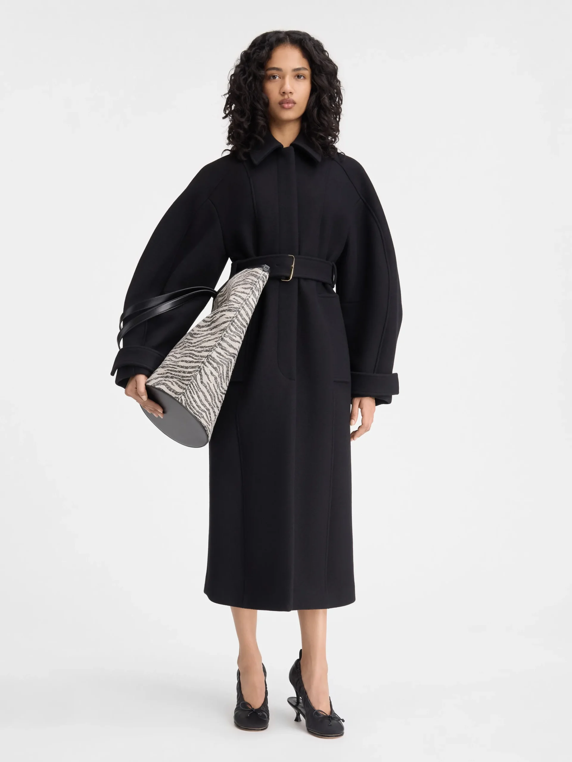 Discount Jacquemus De Bari jas Black
