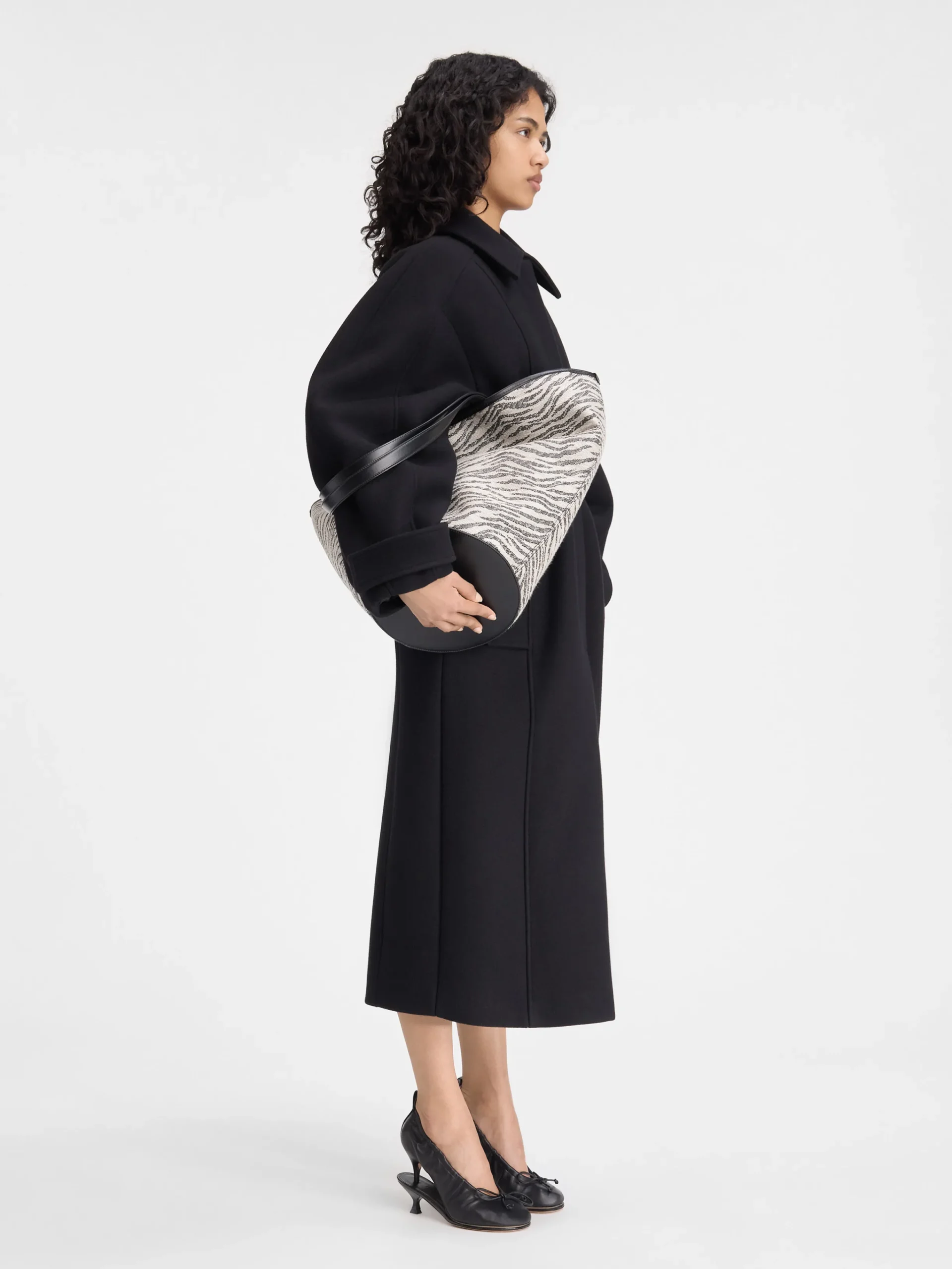 Discount Jacquemus De Bari jas Black