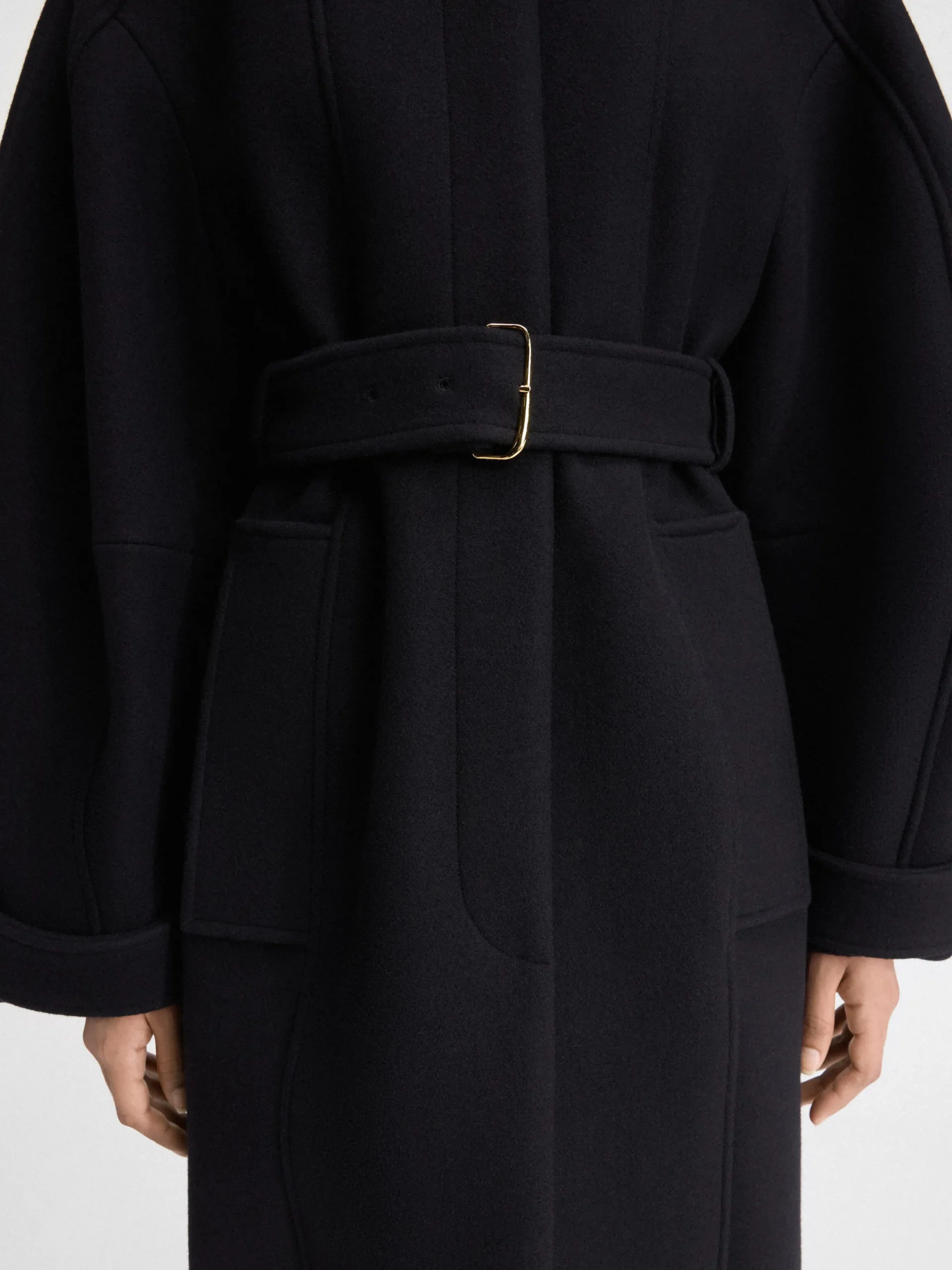 Discount Jacquemus De Bari jas Black