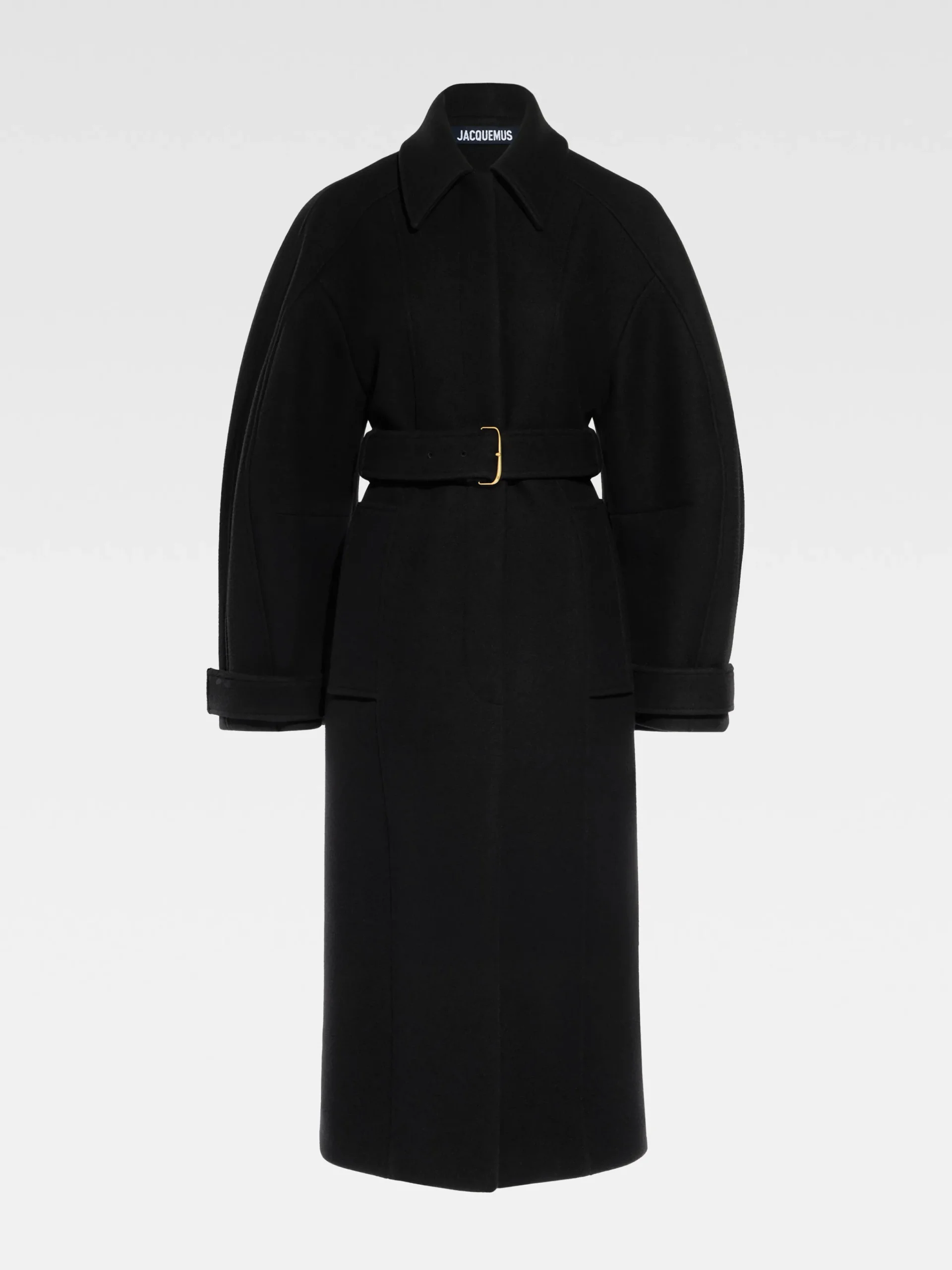 Discount Jacquemus De Bari jas Black