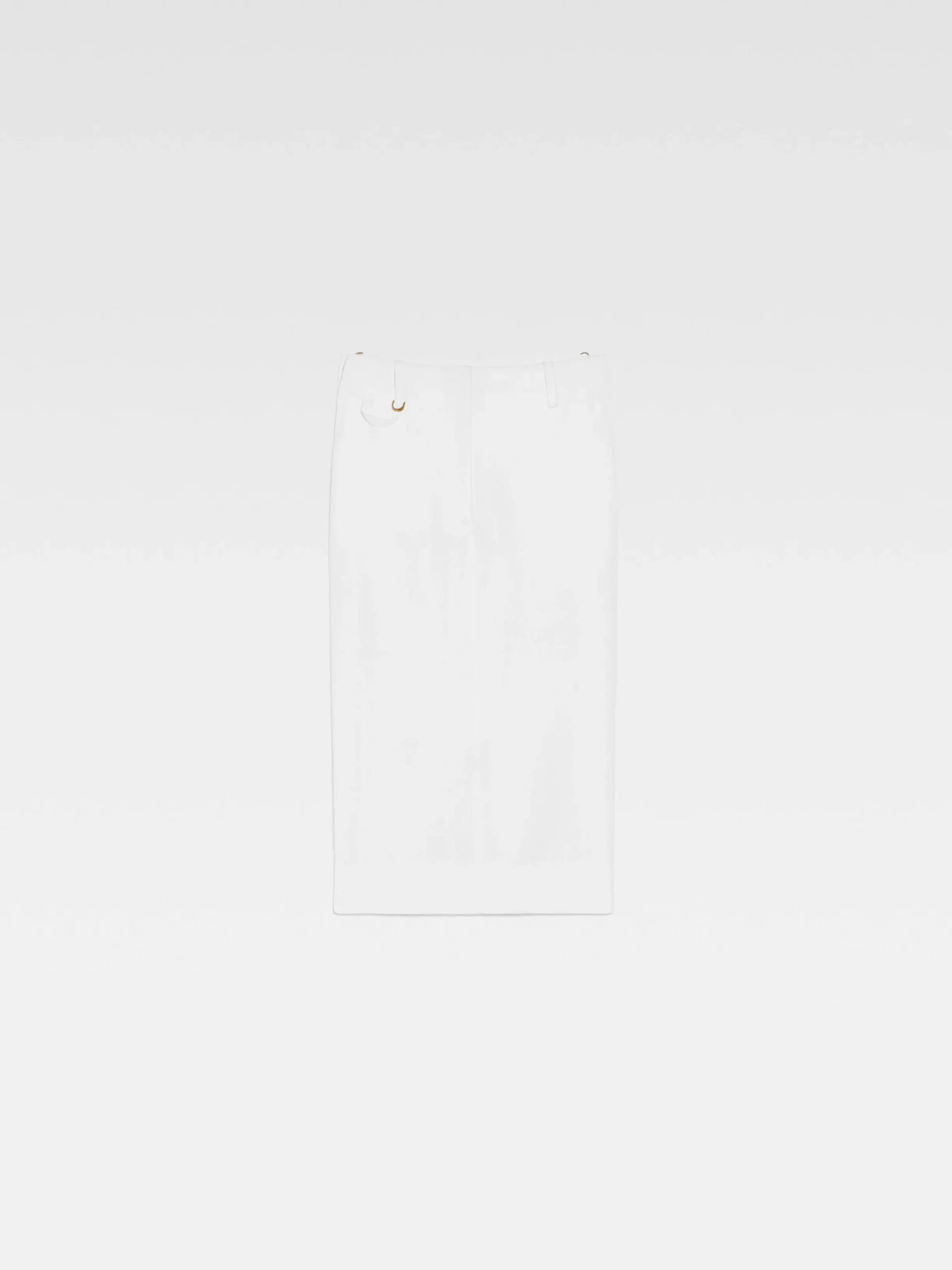 Hot Jacquemus De Bari midi-rok White