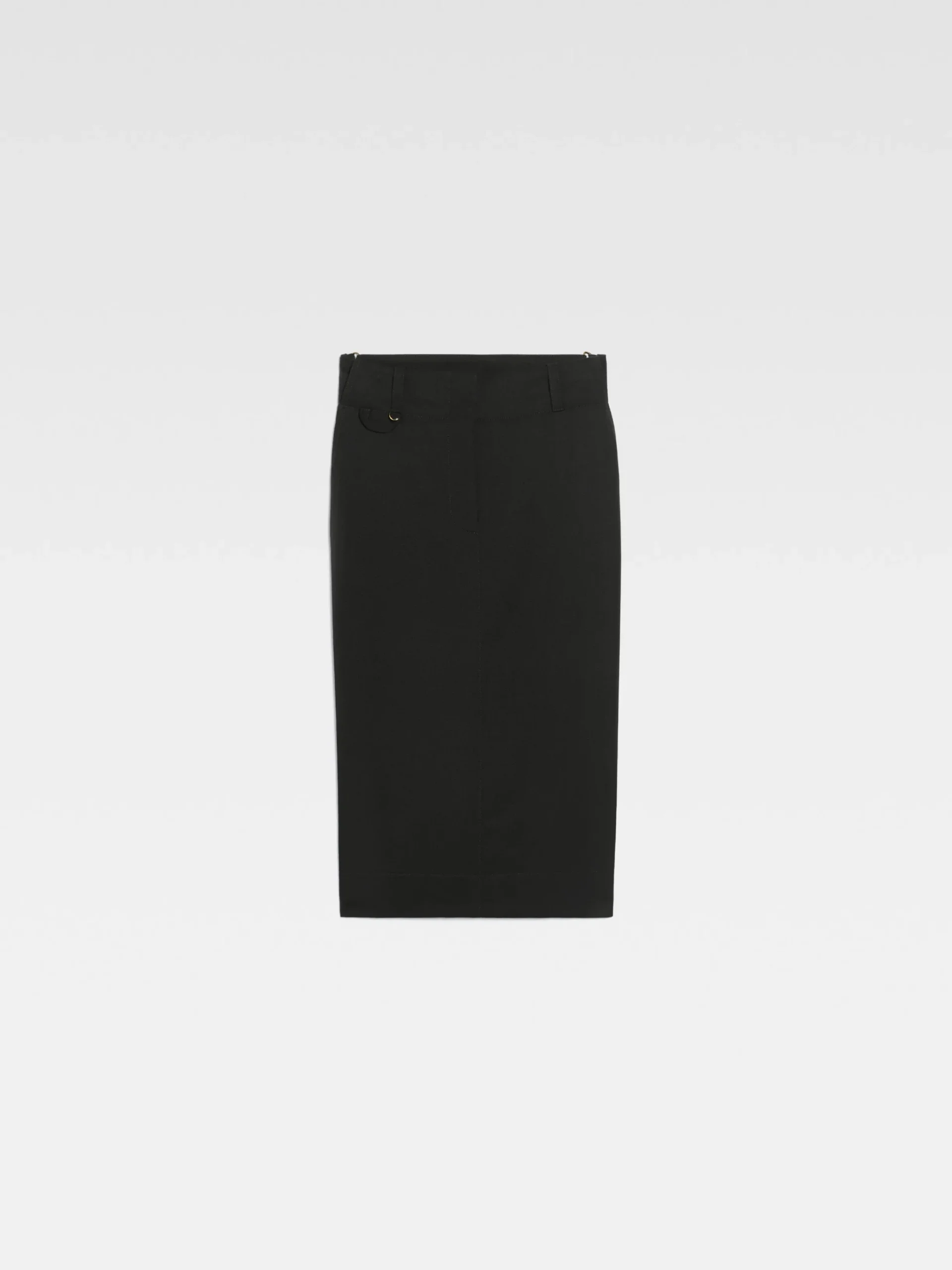 Hot Jacquemus De Bari midi-rok Black