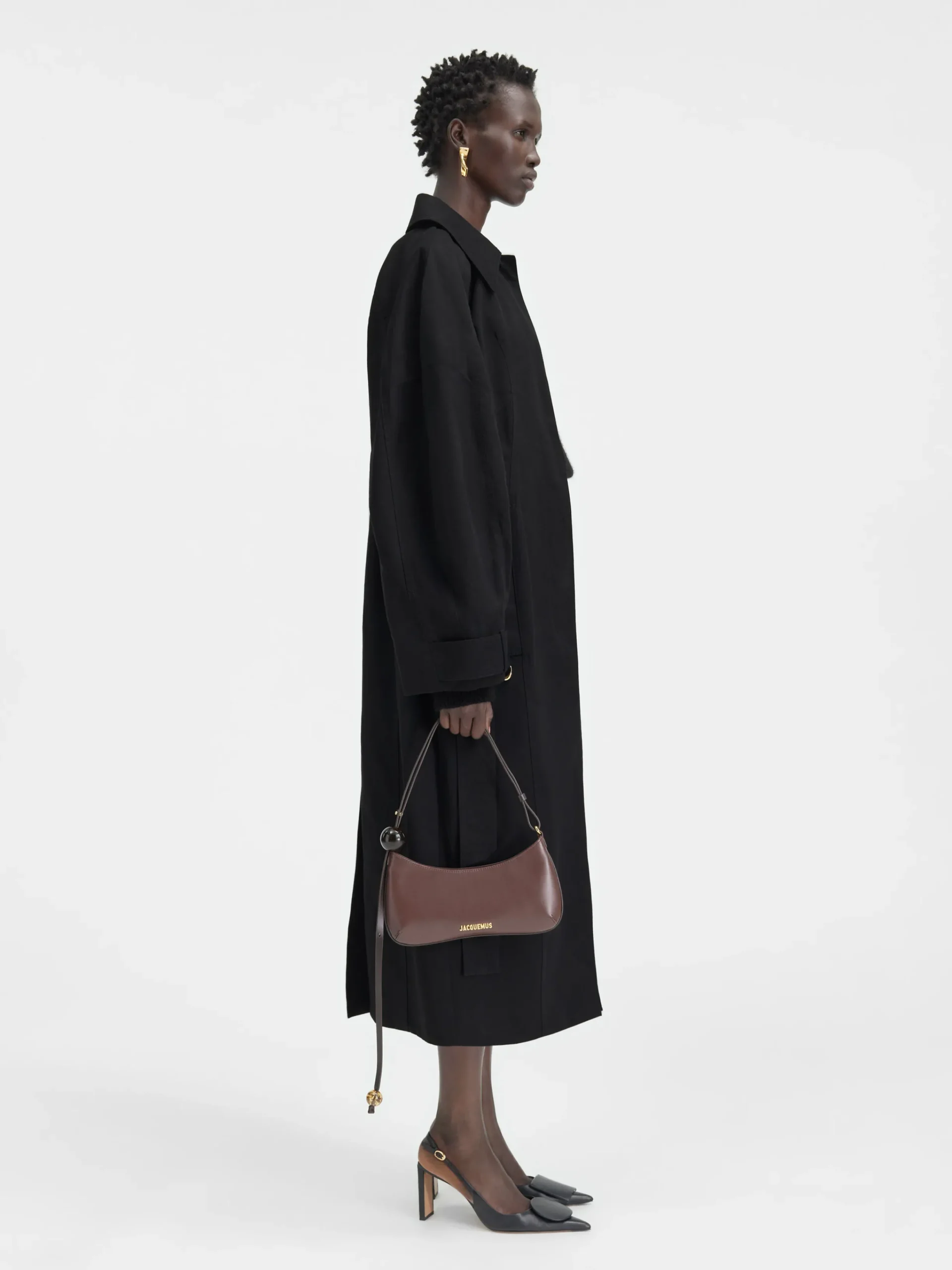 Clearance Jacquemus De Bari trenchcoat Black