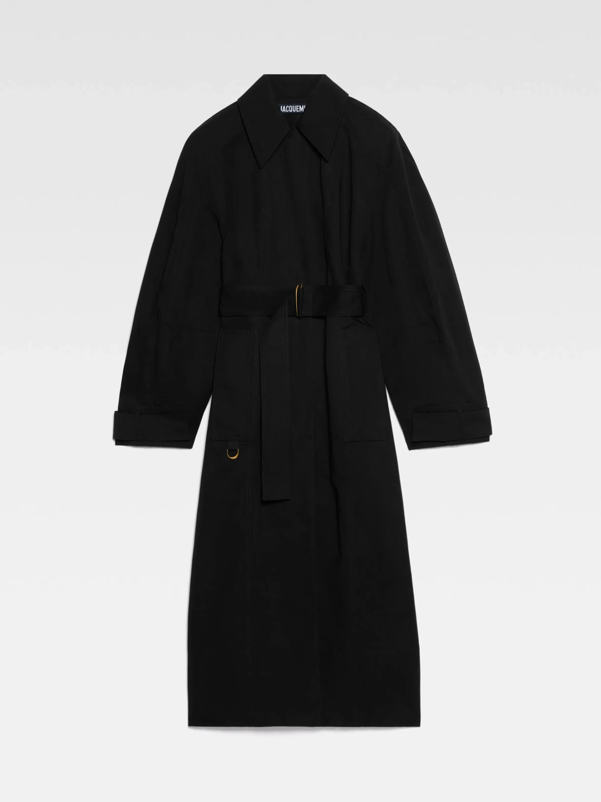 Clearance Jacquemus De Bari trenchcoat Black