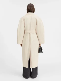 Sale Jacquemus De Bari trenchcoat Beige