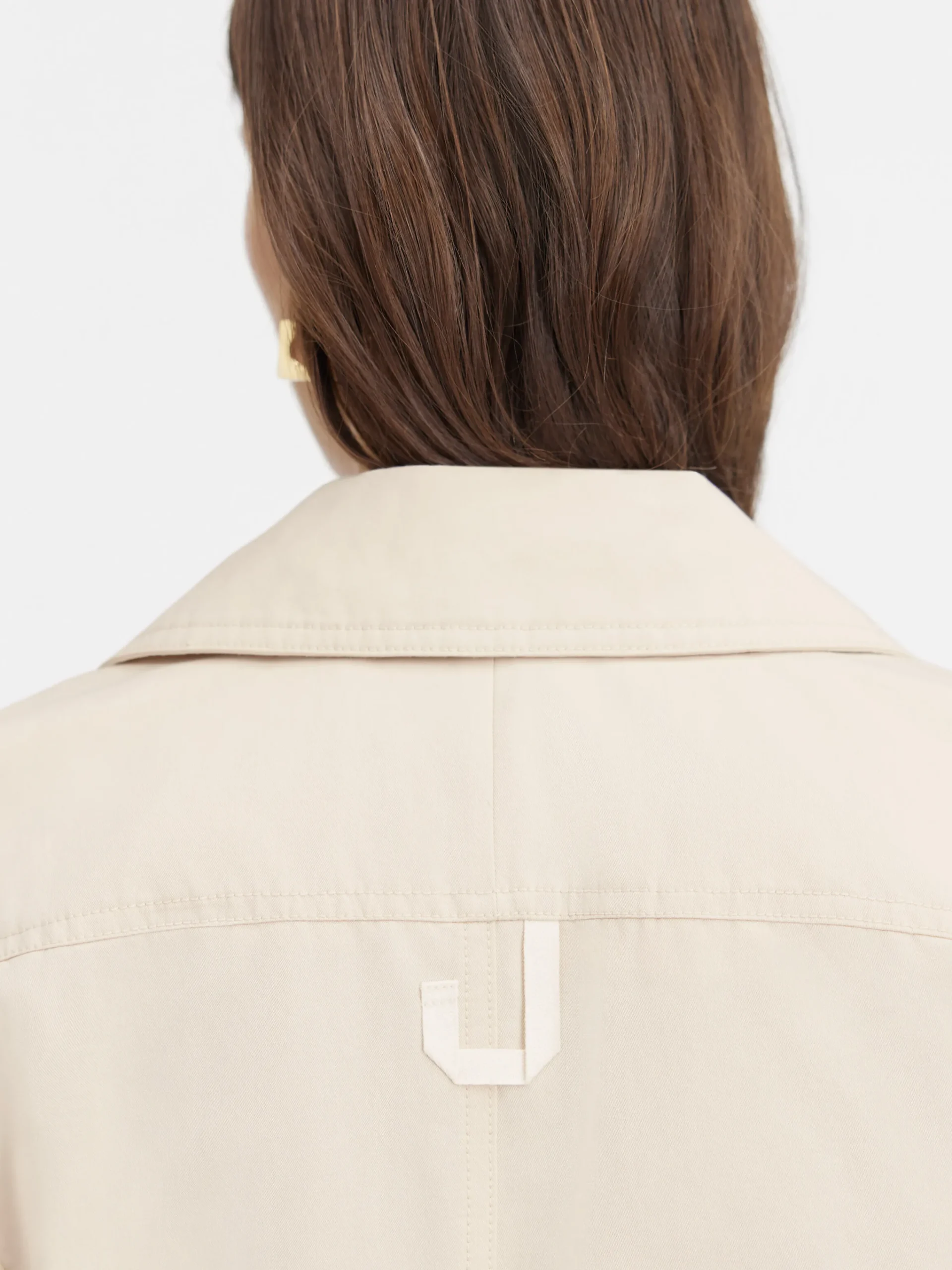 Sale Jacquemus De Bari trenchcoat Beige