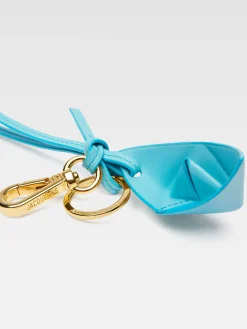 Discount Jacquemus De Bateau sleutelhanger LightTurquoise