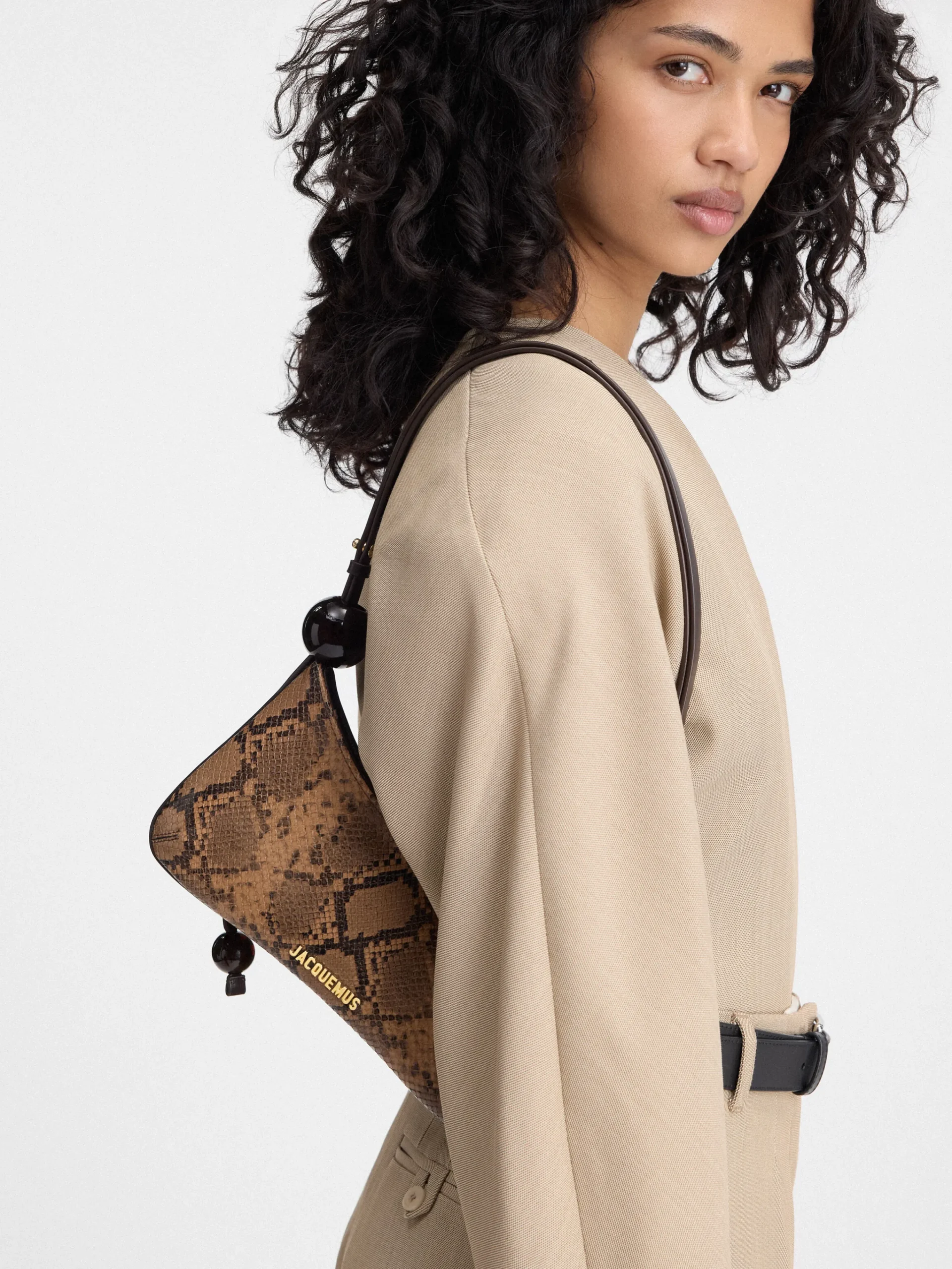 Hot Jacquemus De Bisou Perle LightBrown