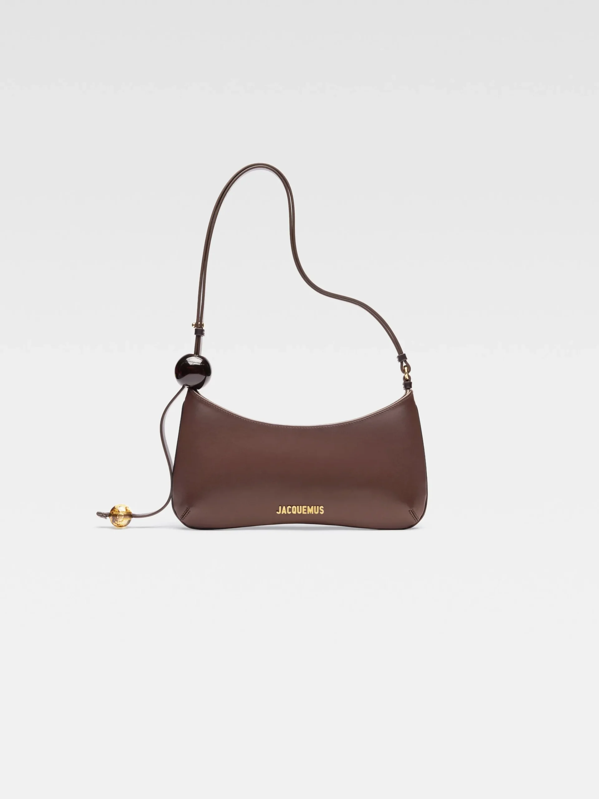New Jacquemus De Bisou Perle MediumBrown