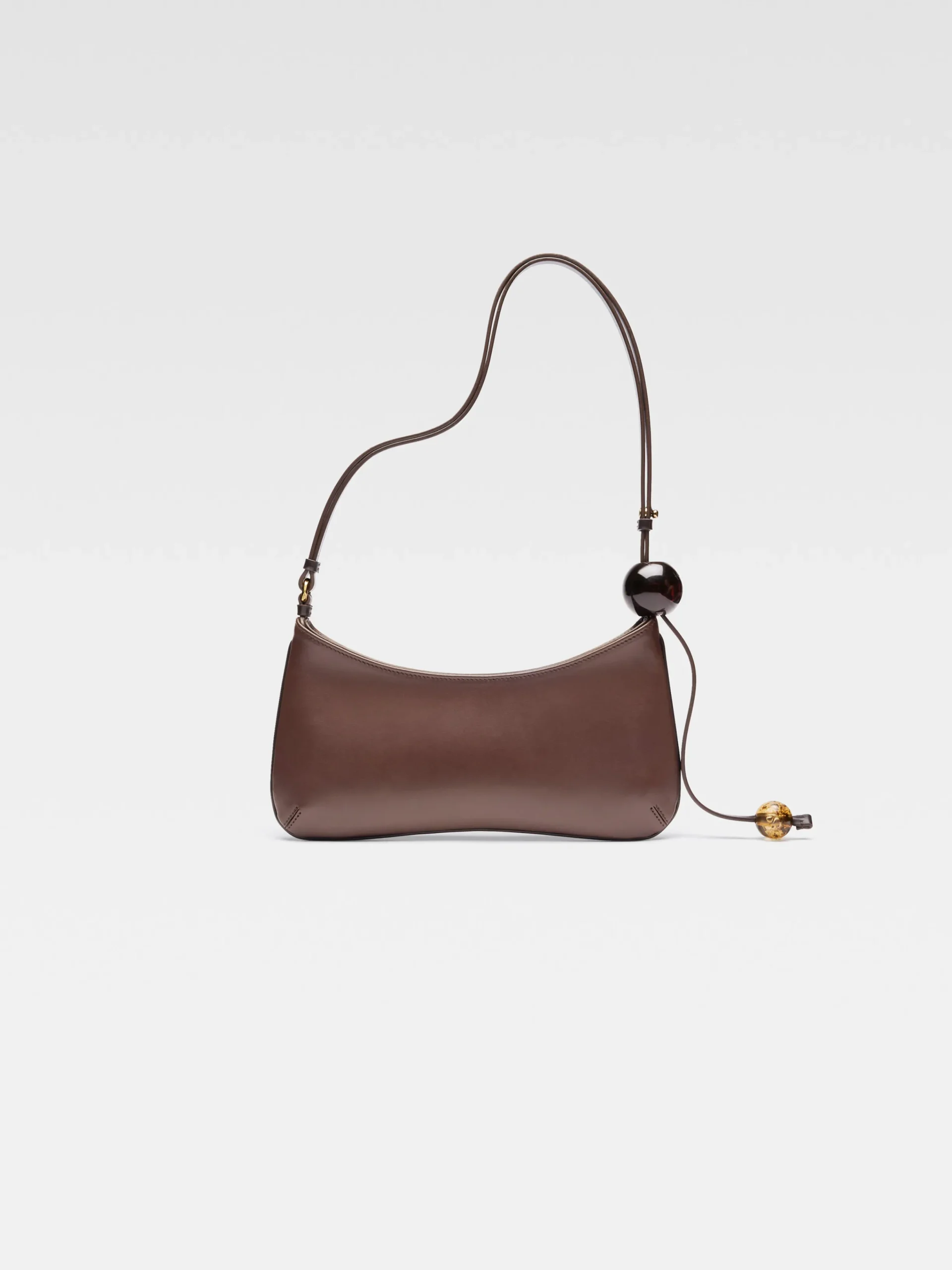 New Jacquemus De Bisou Perle MediumBrown