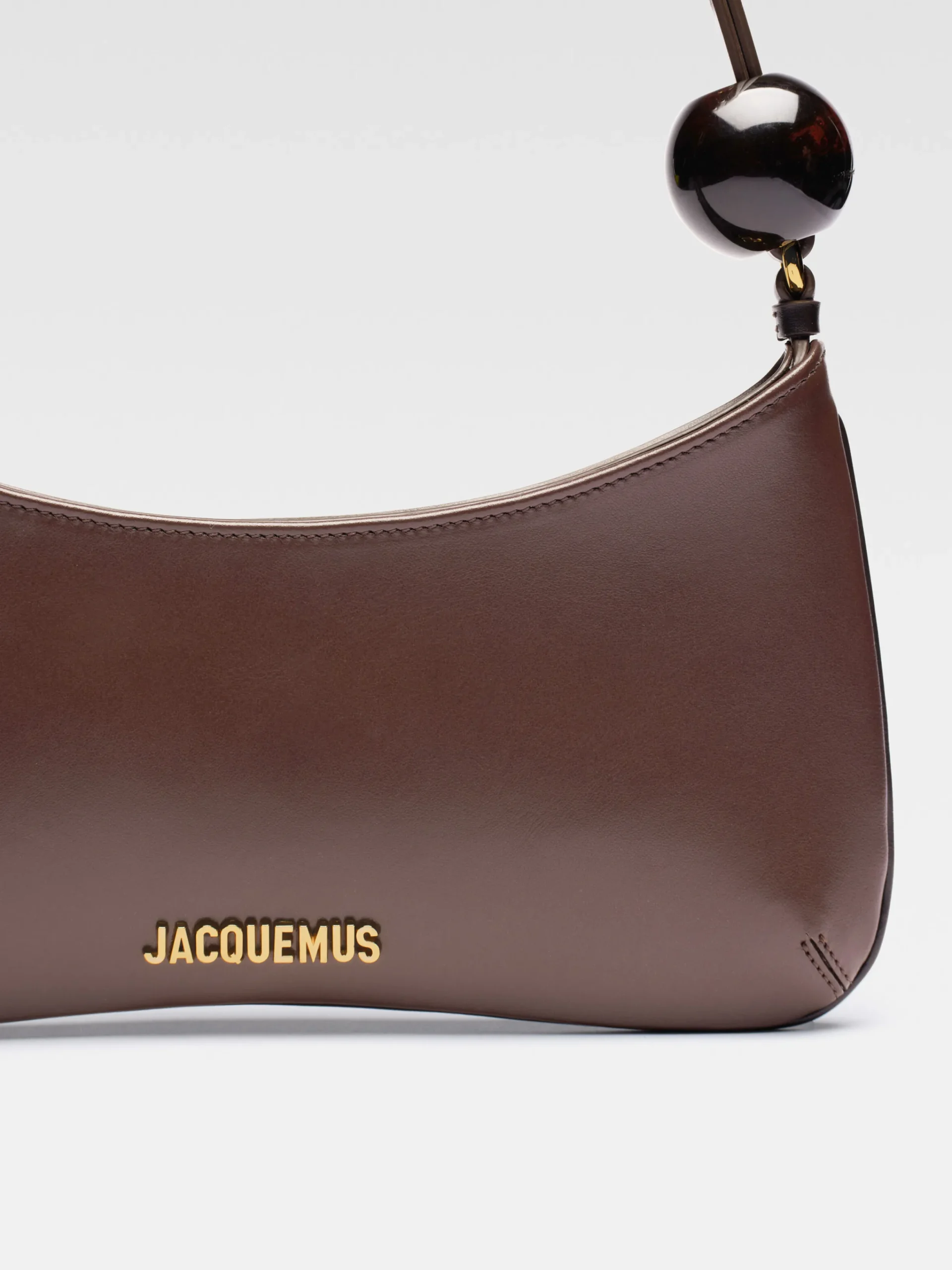 New Jacquemus De Bisou Perle MediumBrown
