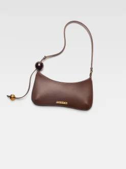 New Jacquemus De Bisou Perle MediumBrown