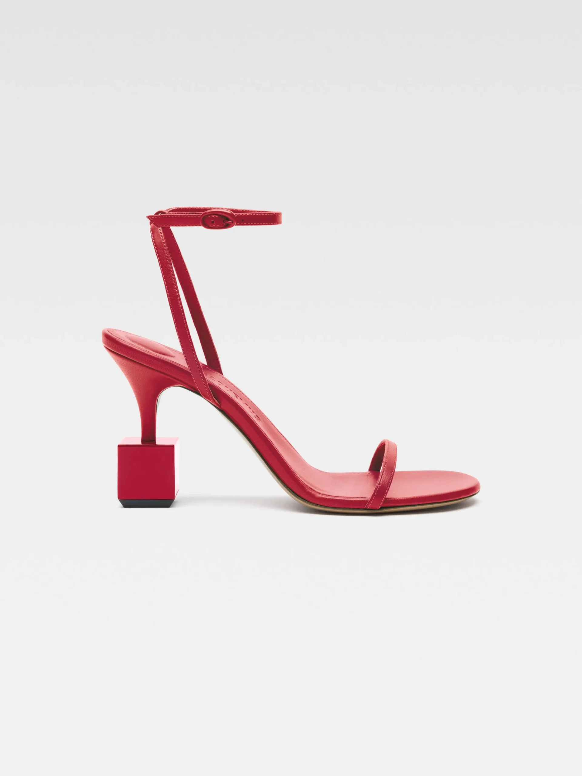 Hot Jacquemus De Bisou sandalen Red