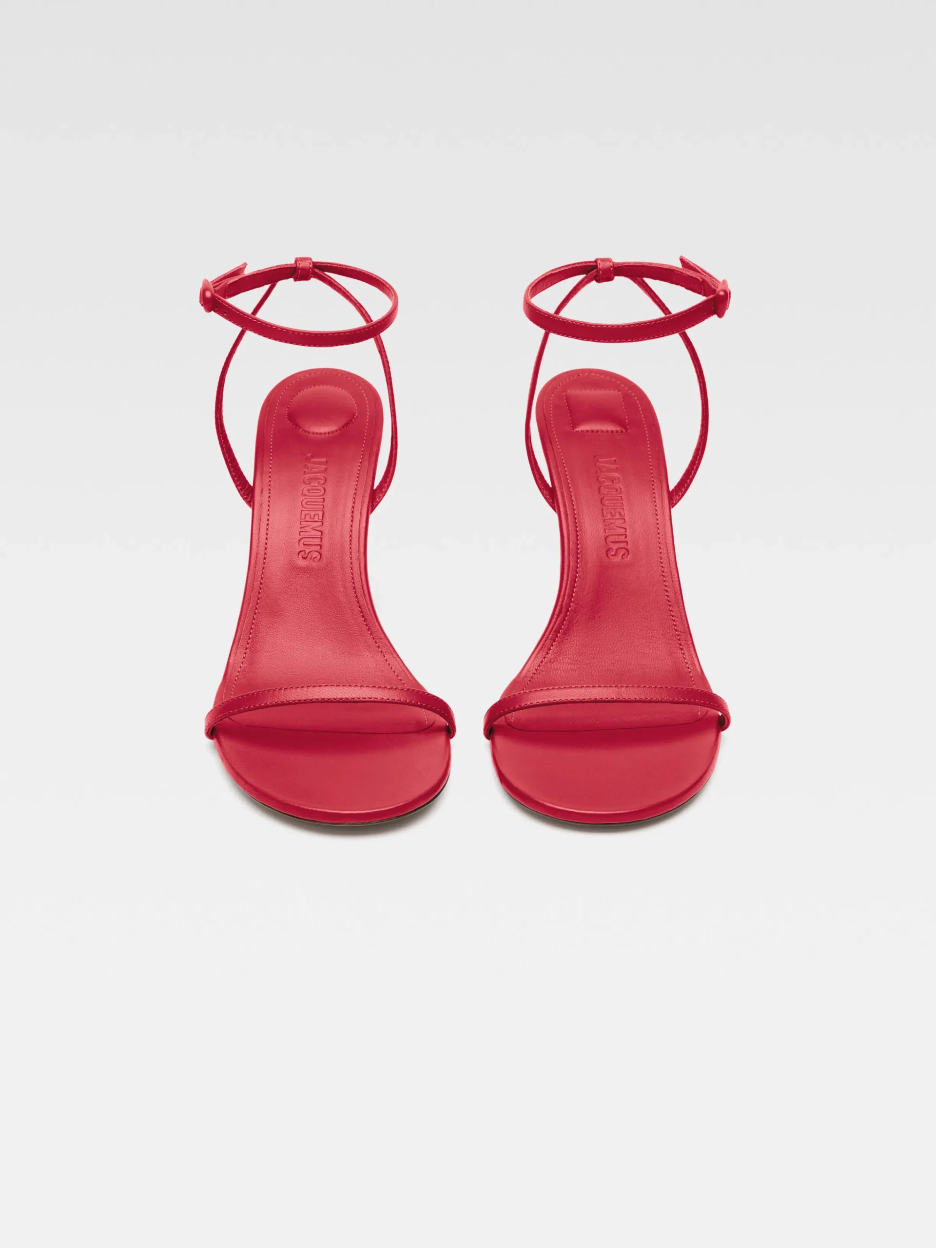 Hot Jacquemus De Bisou sandalen Red