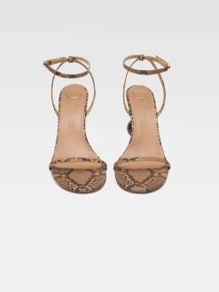 Clearance Jacquemus De Bisou sandalen LightBrown