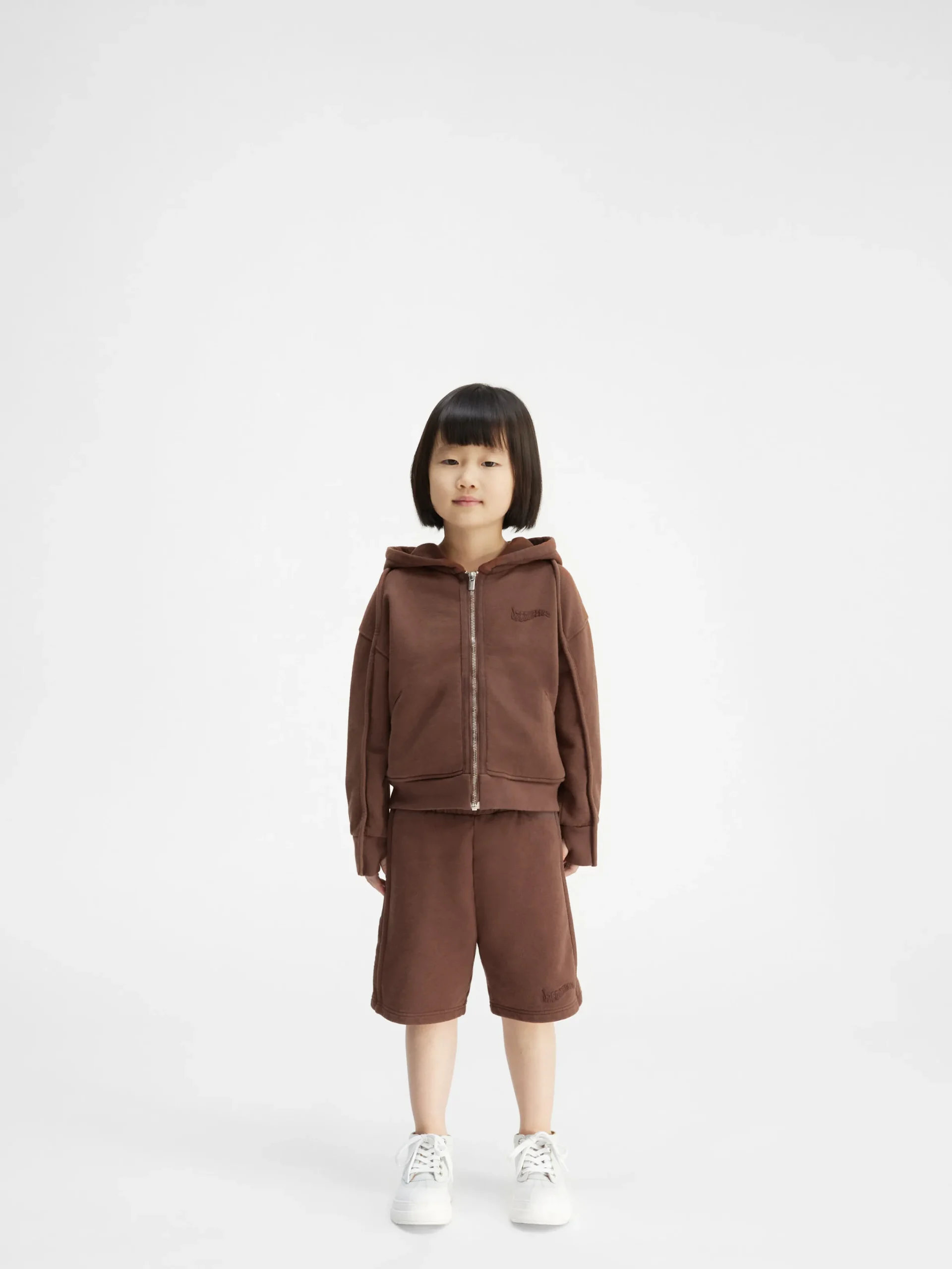 Hot Jacquemus De Camargue korte broek voor kinderen DarkBrown