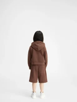 Hot Jacquemus De Camargue korte broek voor kinderen DarkBrown