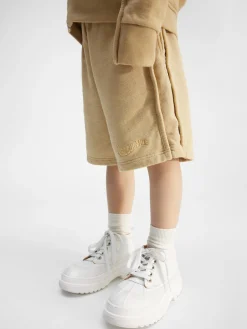 Outlet Jacquemus De Camargue korte broek voor kinderen DarkBeige