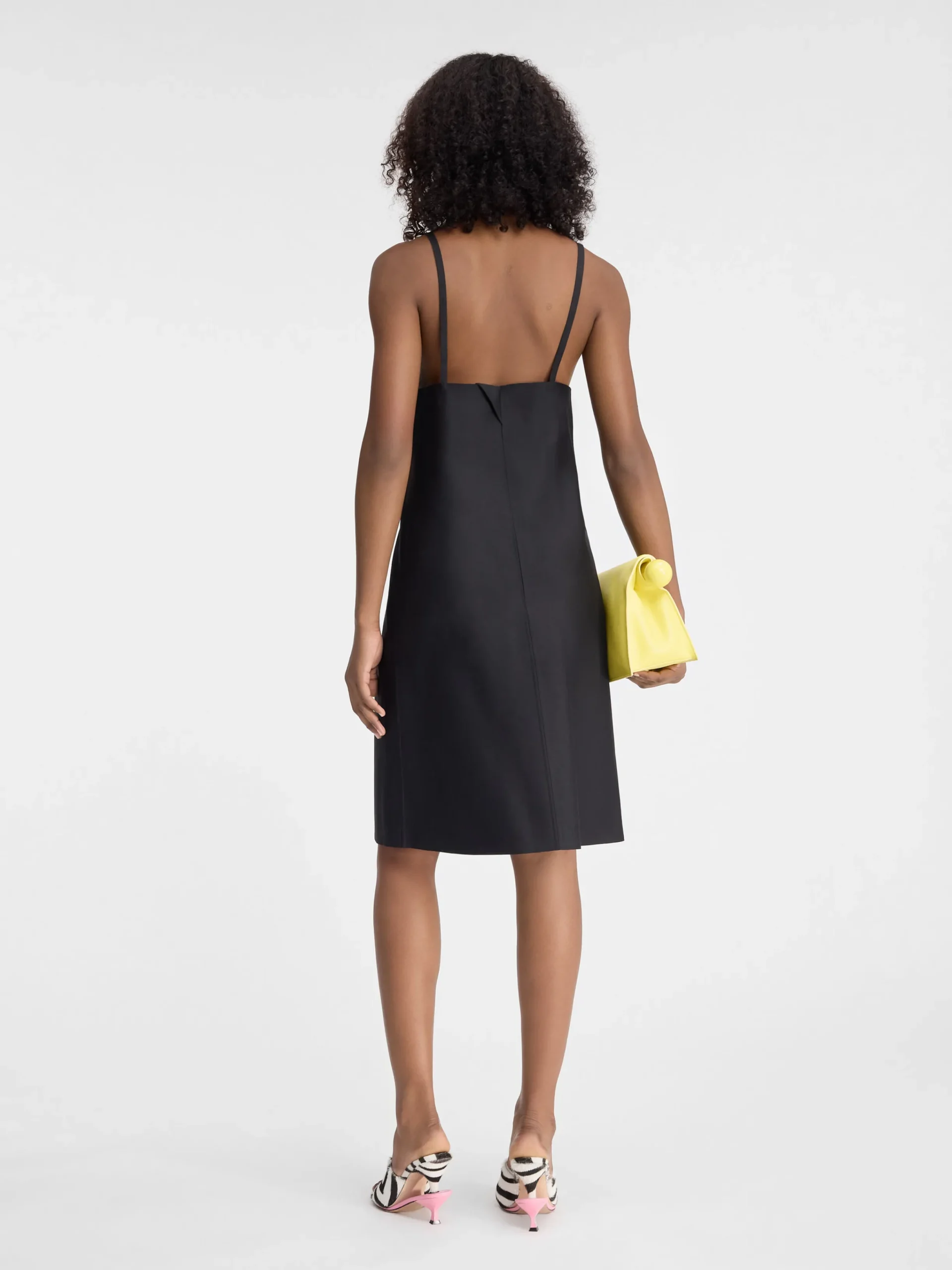 New Jacquemus De Camison jurk Black