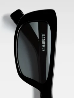 Online Jacquemus De Capri zonnebril Black