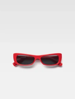 Clearance Jacquemus De Capri zonnebril Red