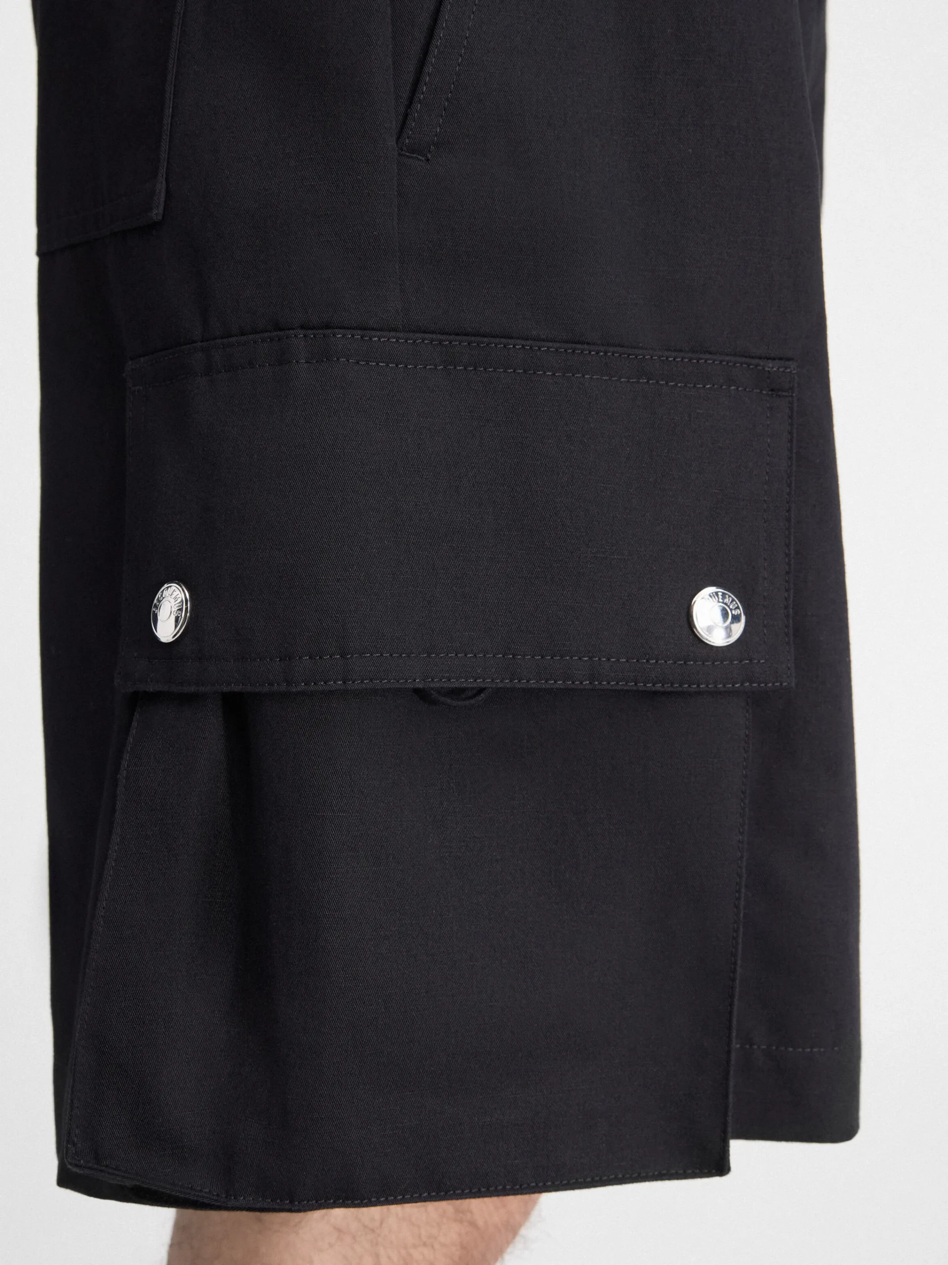 New Jacquemus De cargo bermuda Black