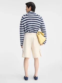 Outlet Jacquemus De cargo bermuda Beige